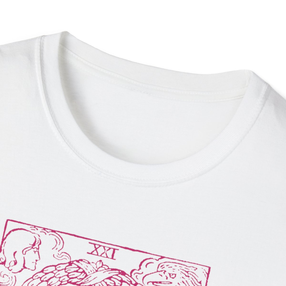 21 - The World Vintage Tarot Card Softstyle T-Shirt