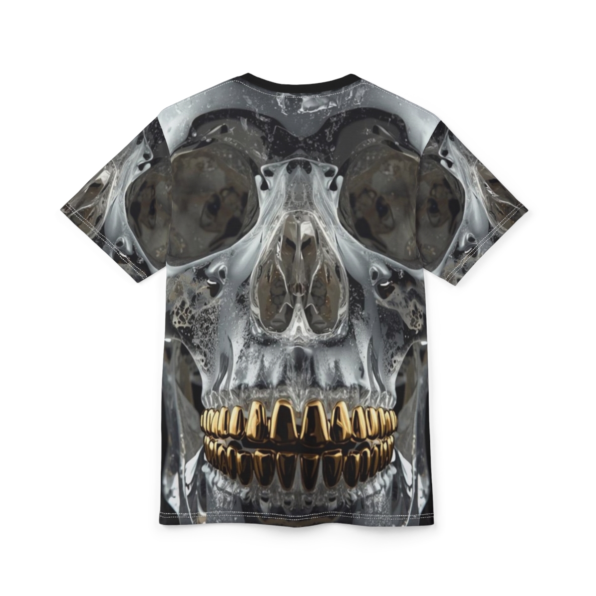 Crystal Skull Gold Teeth Tee