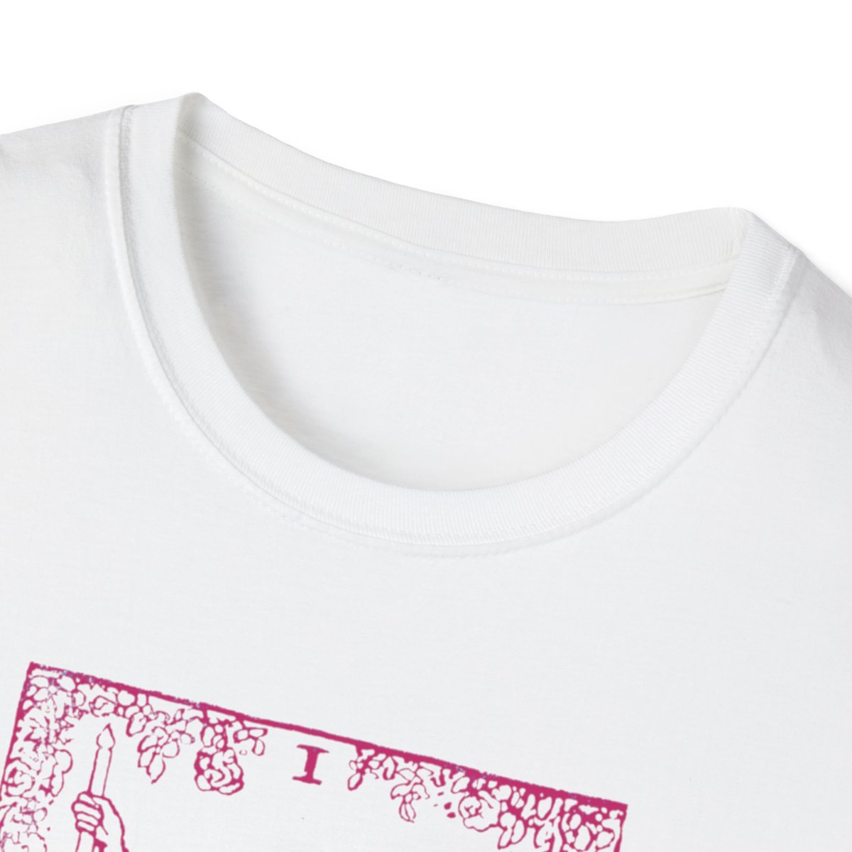 1 - The Magician Vintage Tarot Card Softstyle T-Shirt