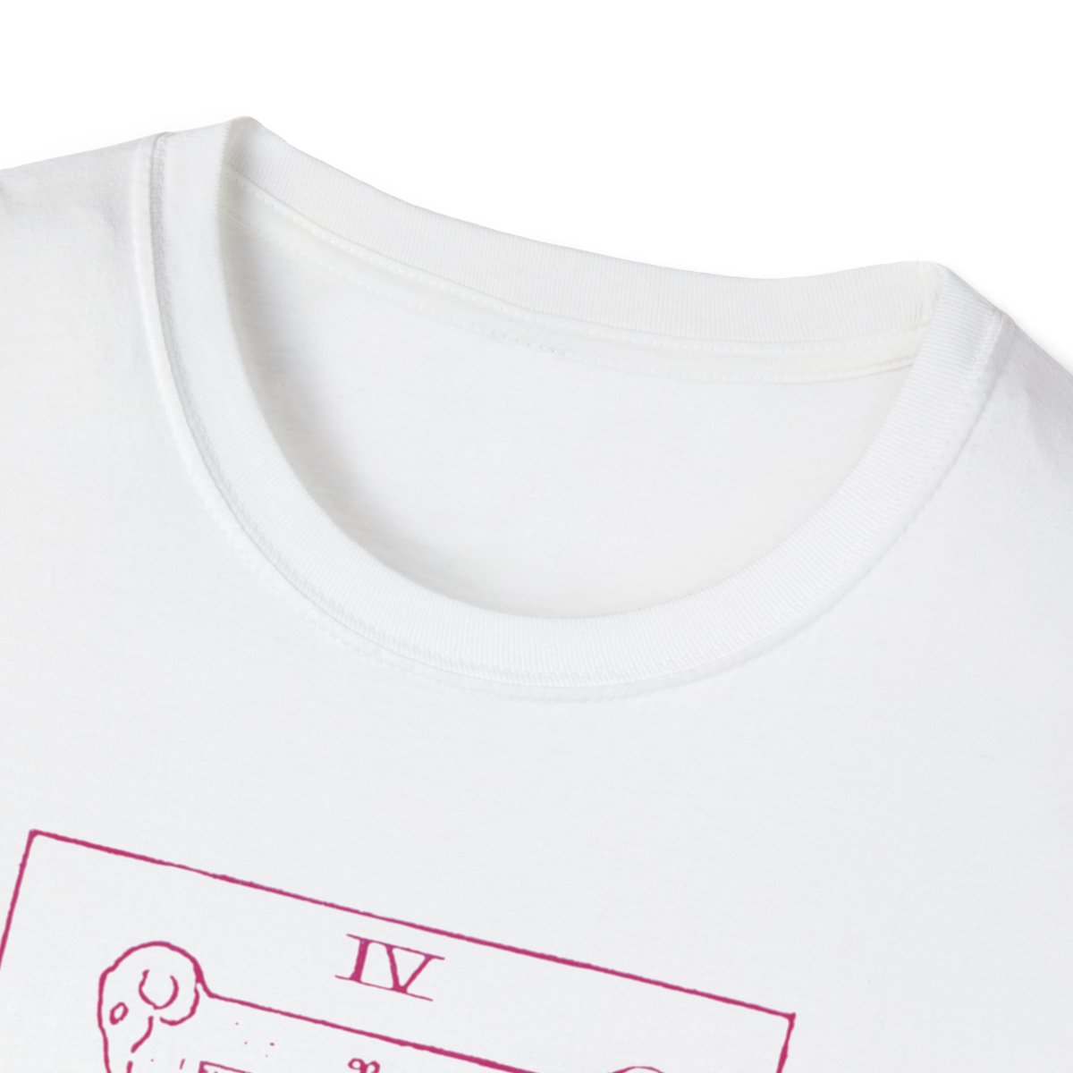 4 - The Emperor Vintage Tarot Card Softstyle T-Shirt