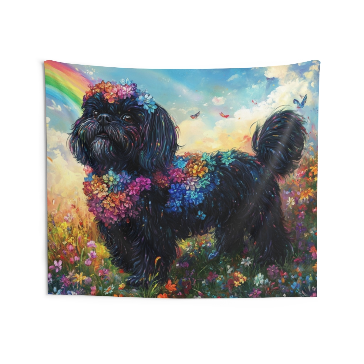 Gorgeous Puppy Dog Shih Tsu Tapestry