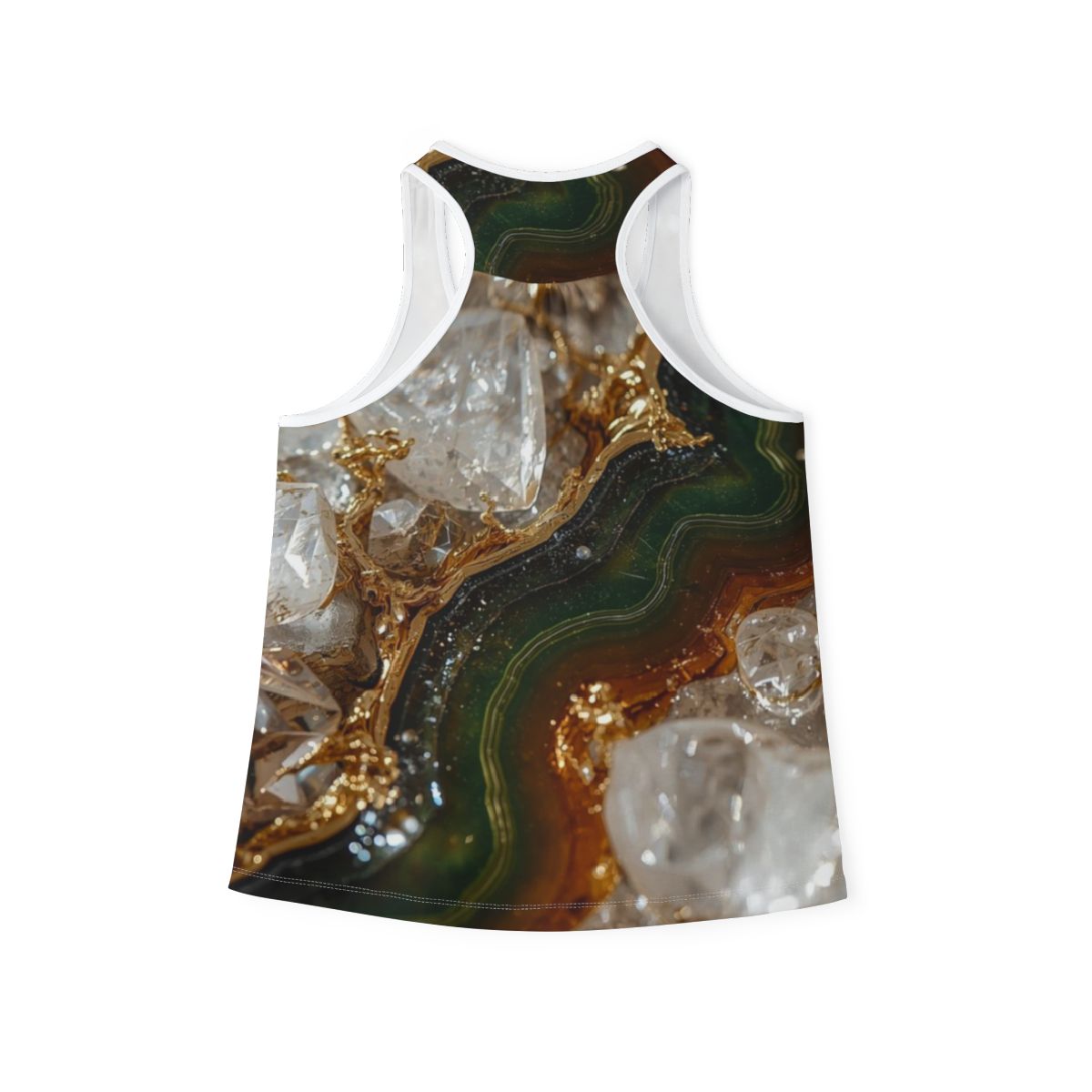 Crystal Agate Gold Tank Top