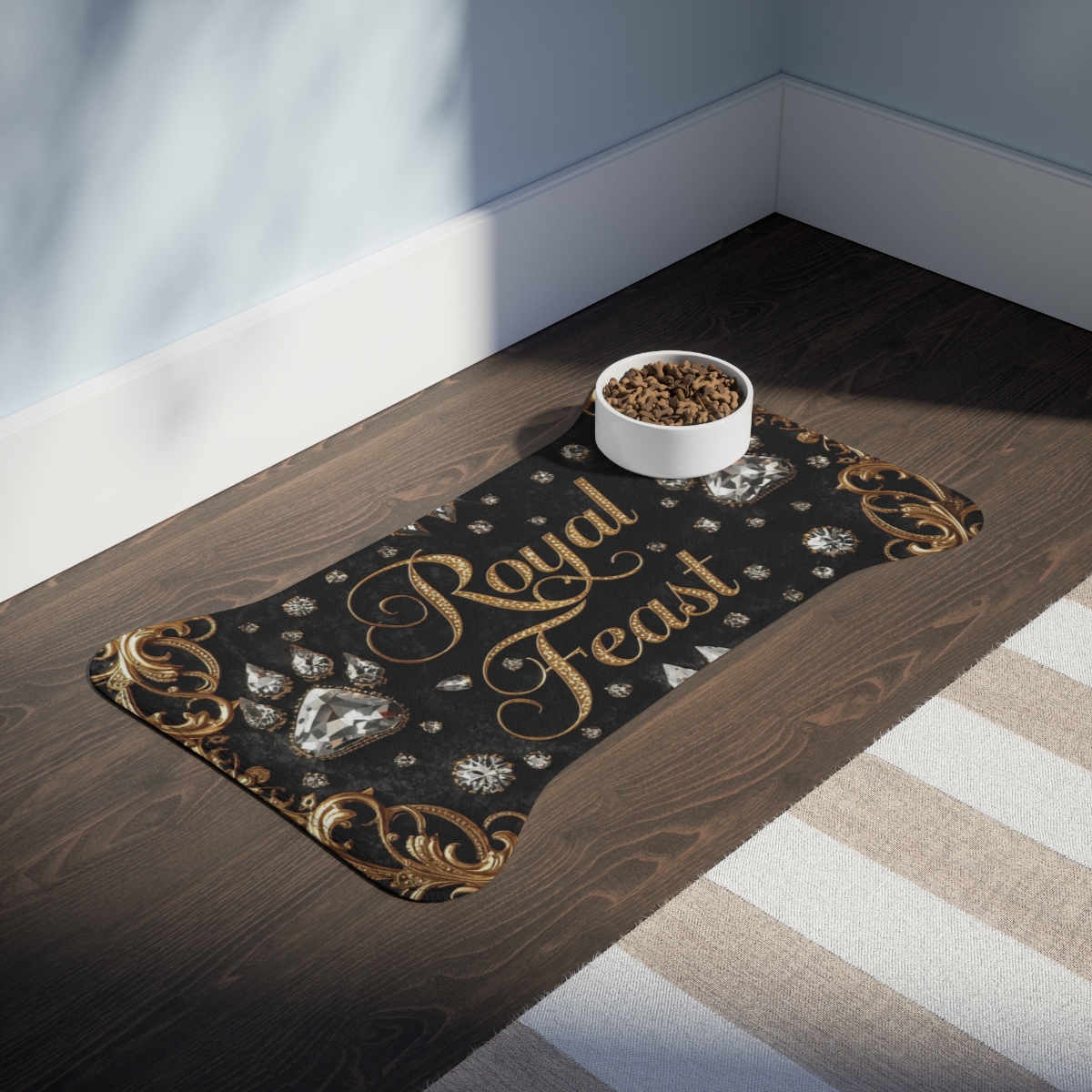 Luxury Royal Feast Pet Feeding Mat