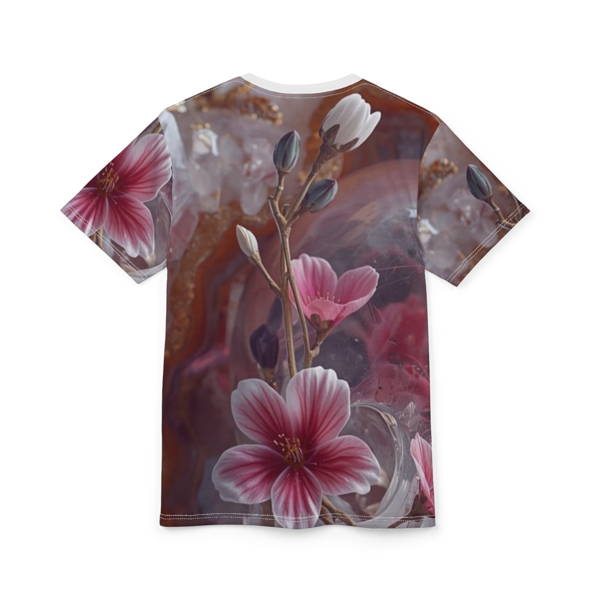 Crystal Skull Floral Tee