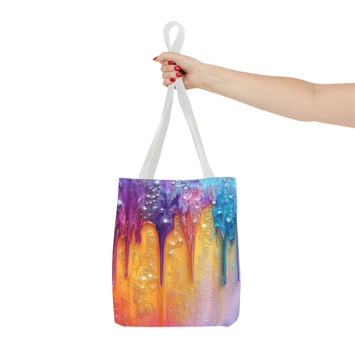Vibrant Drip Gorgeous Art Tote Bag