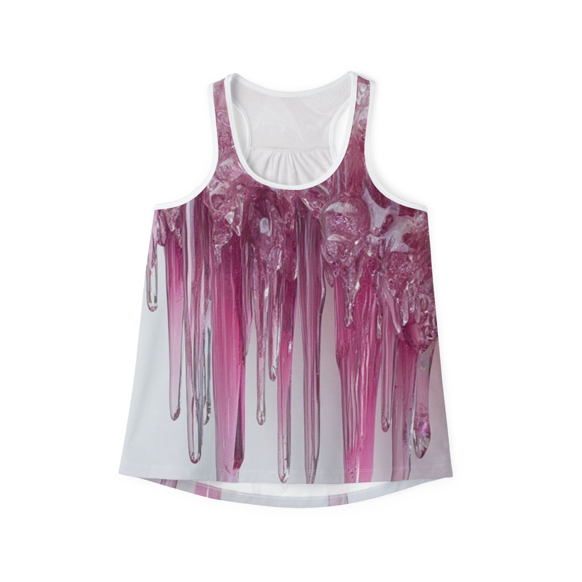 Pretty Pink Dripping Tank Top