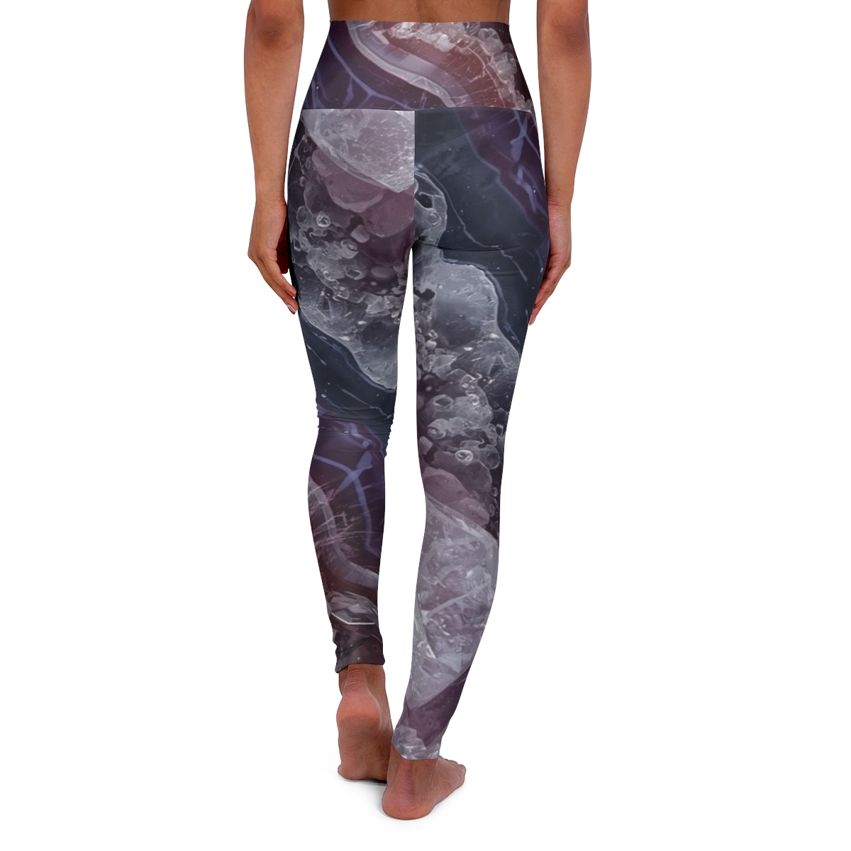 Gorgeous Crystal Agate High Waisted Leggings