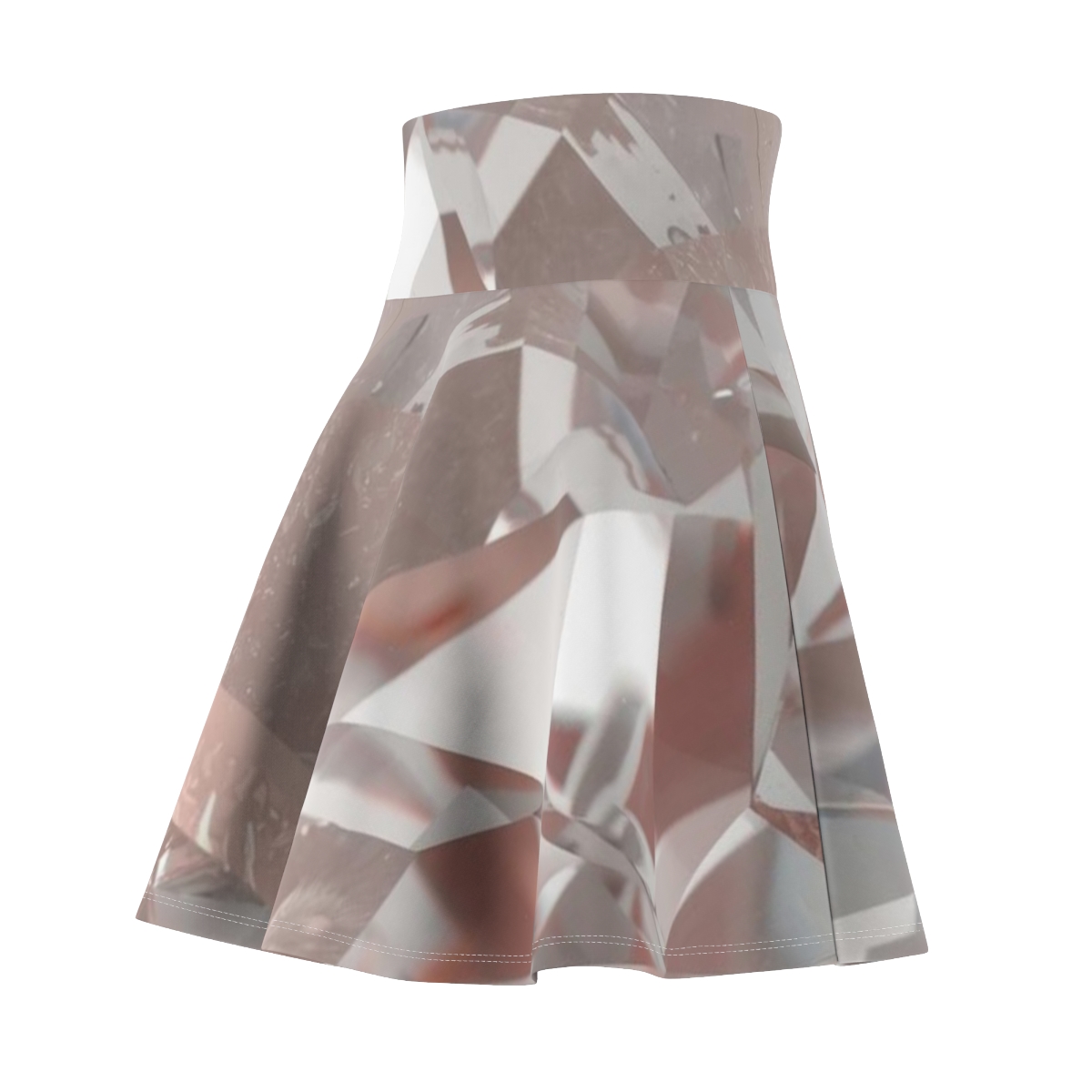 Pink Crystal Quartz Skater Skirt