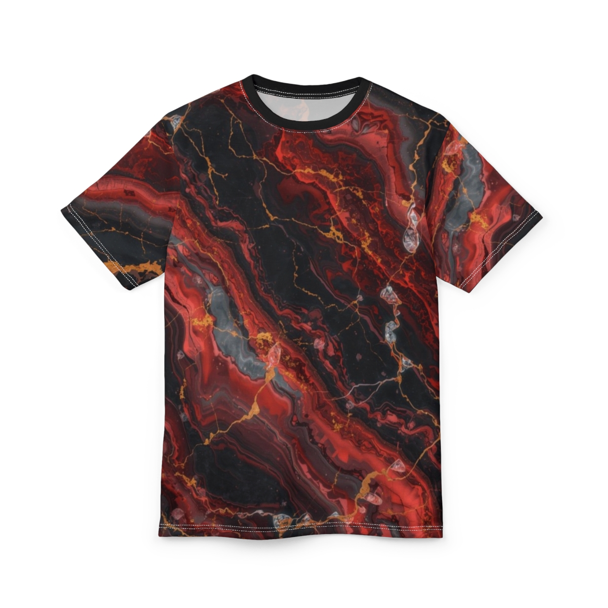 Red Marbled Passion Tee