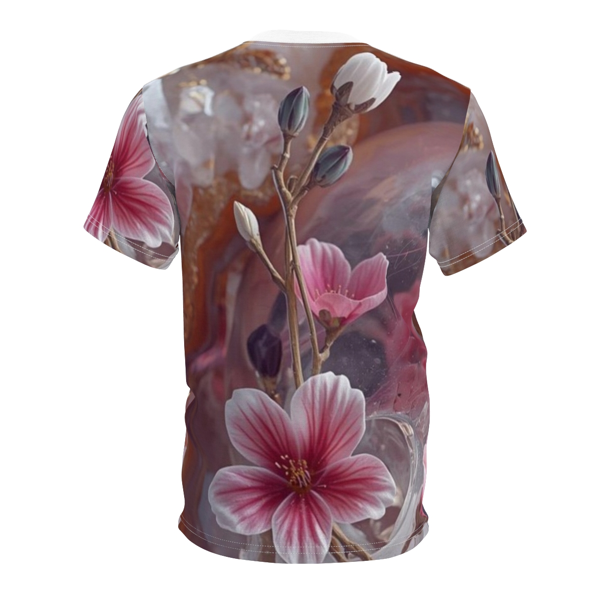 Crystal Skull Floral Tee