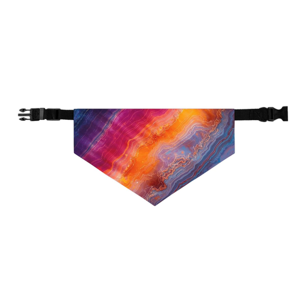 Adorable Vibrant Color Bandana Collar