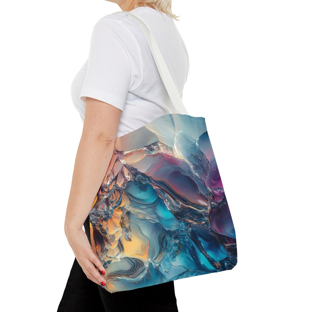 Stunning Crystal Quartz Art Tote Bag