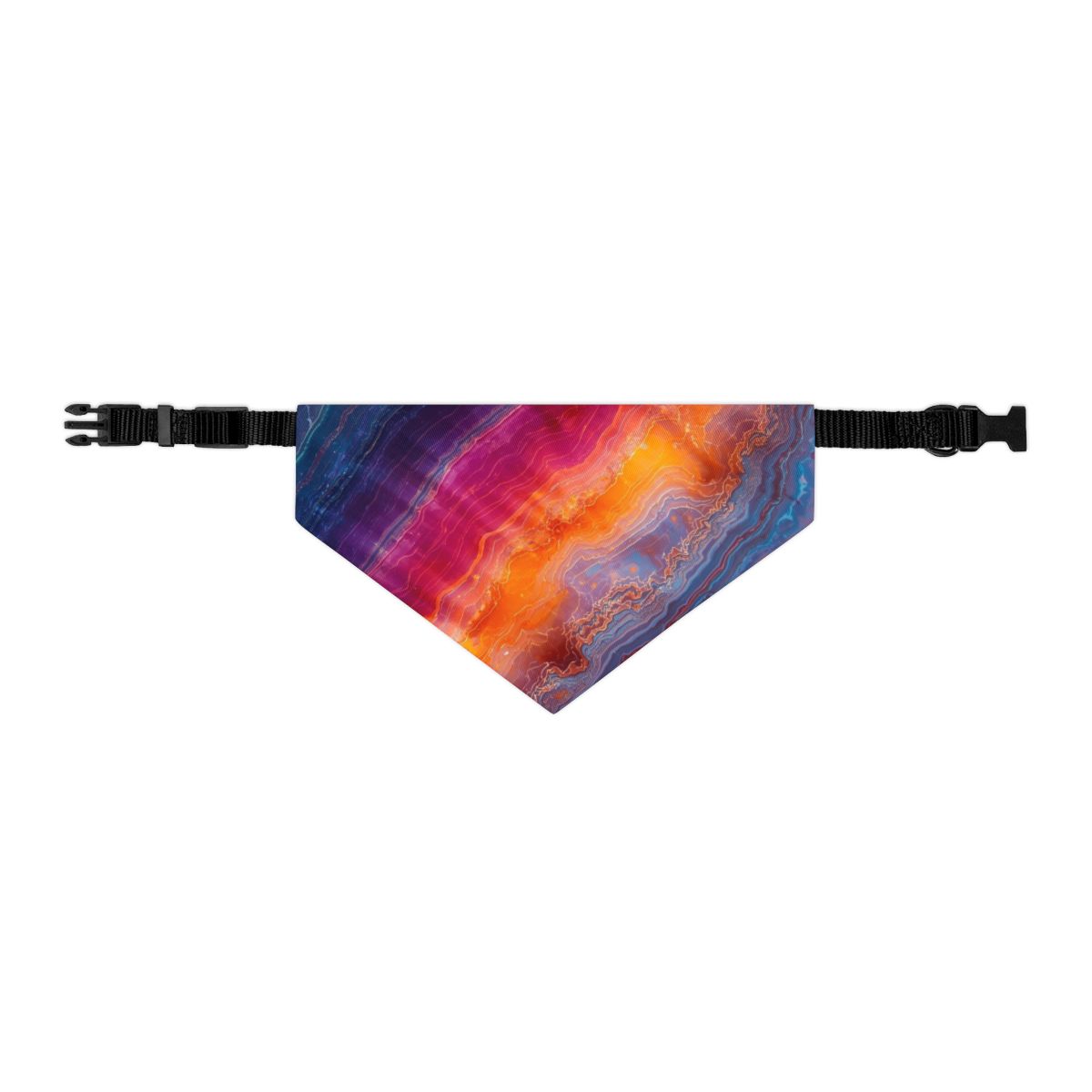 Adorable Vibrant Color Bandana Collar