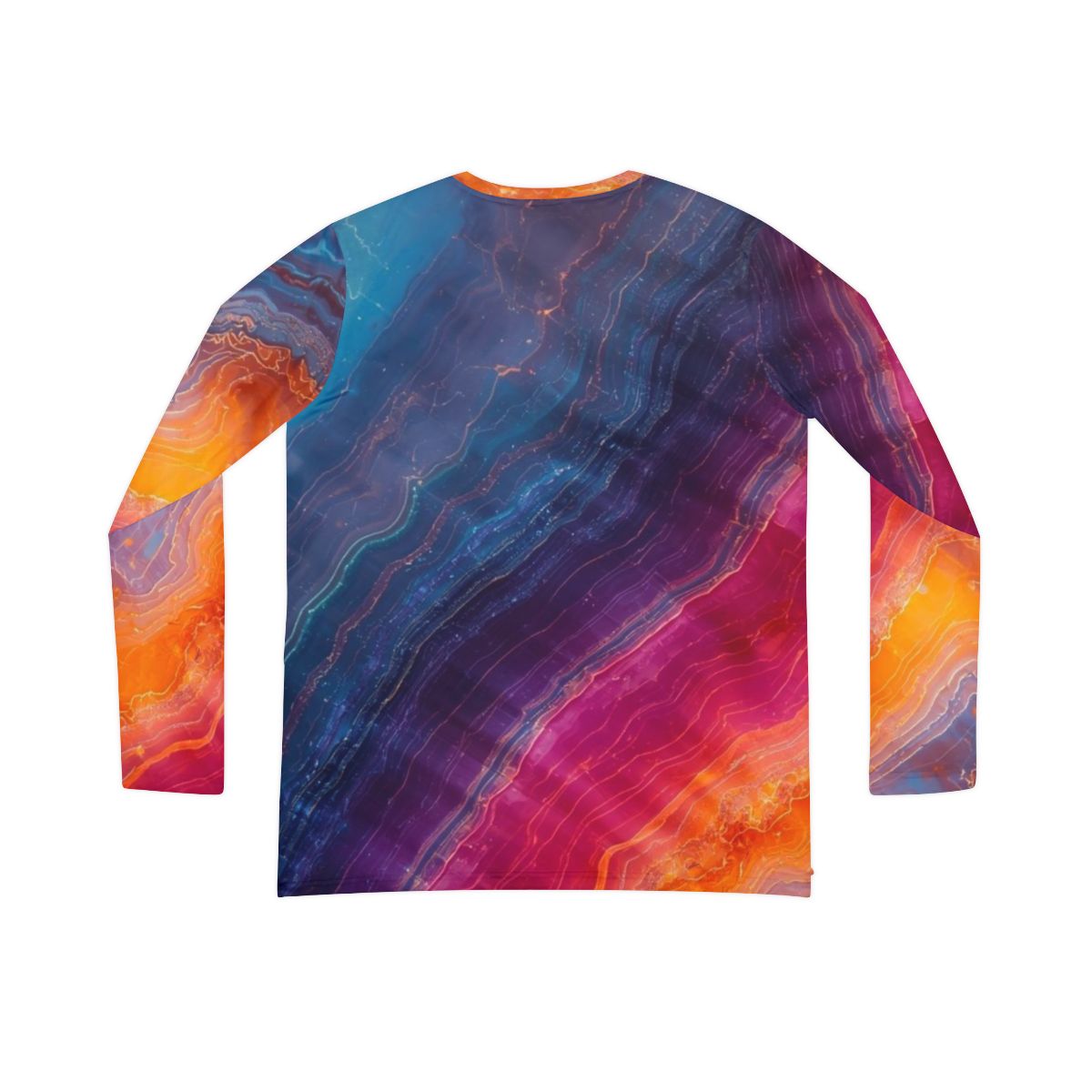 Gorgeous Colorful Agate long Sleeve Top