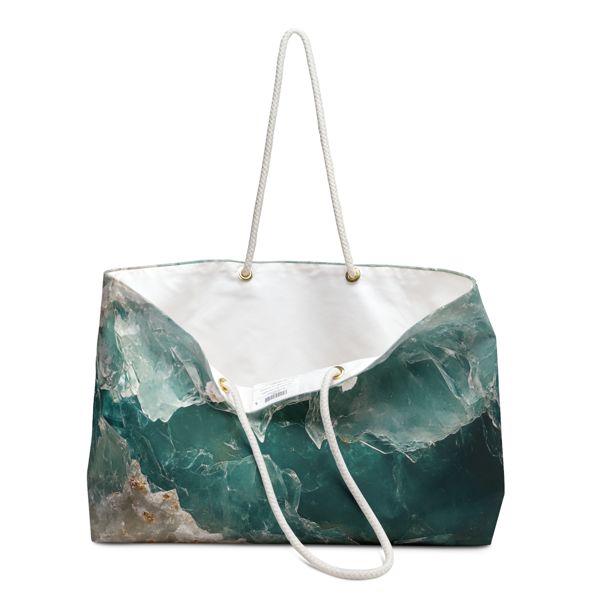 Trendy Blue Weekender Bag