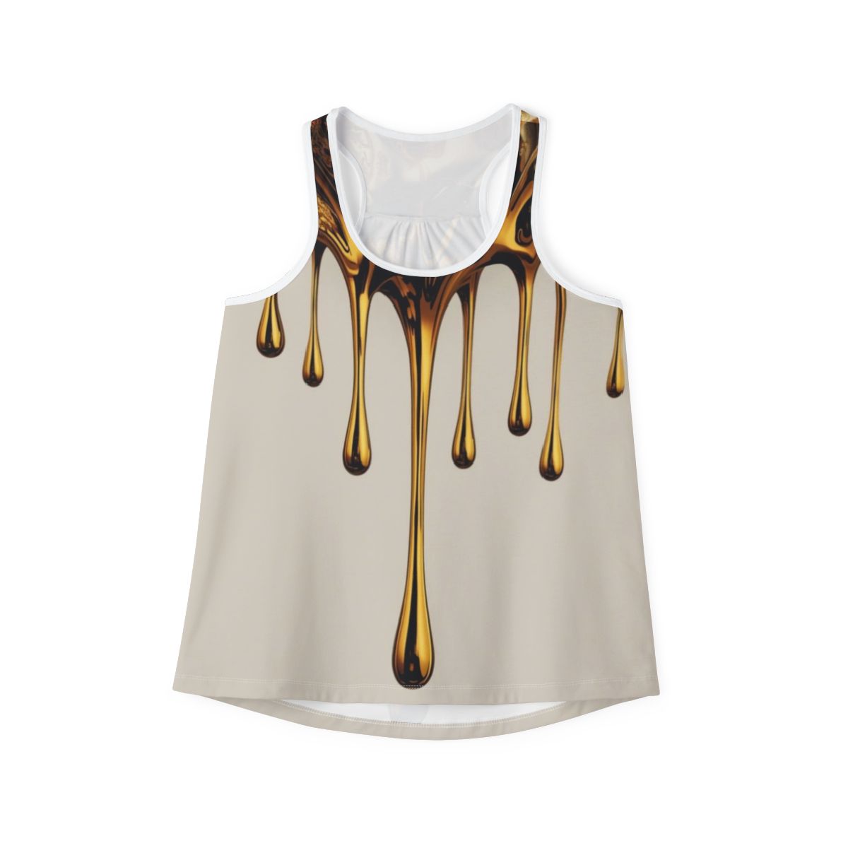 Golden Drip Tank Top
