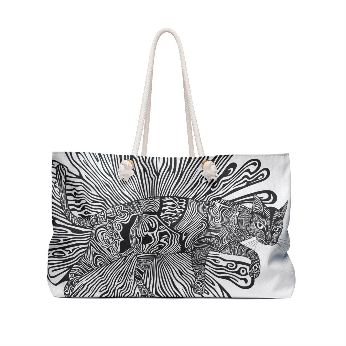 Artistic Cat Weekender Bag
