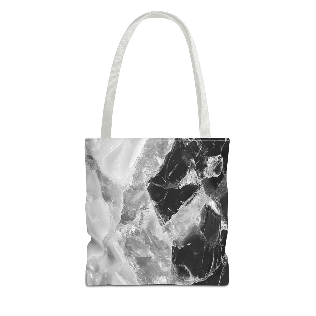 Black and White Crystal Gorgeous Art Tote Bag
