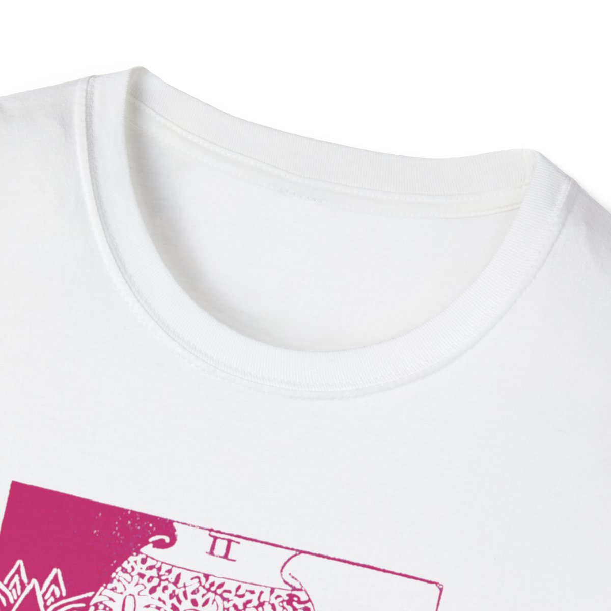 2 - The High Priestess Vintage Tarot Card Softstyle T-Shirt