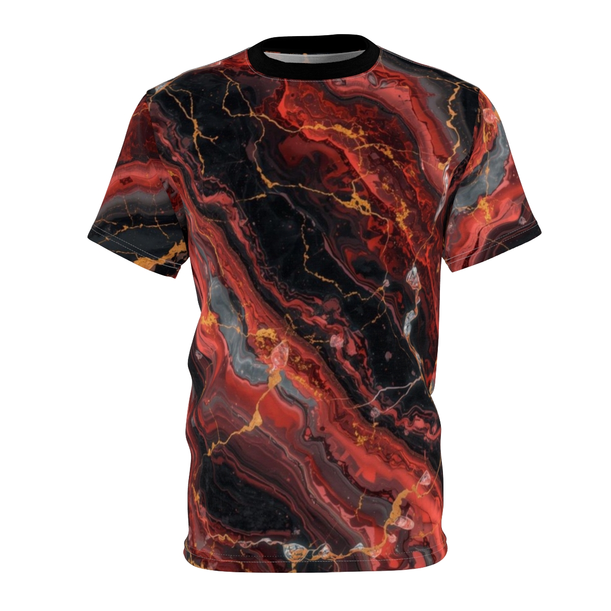 Red Marbled Passion Tee