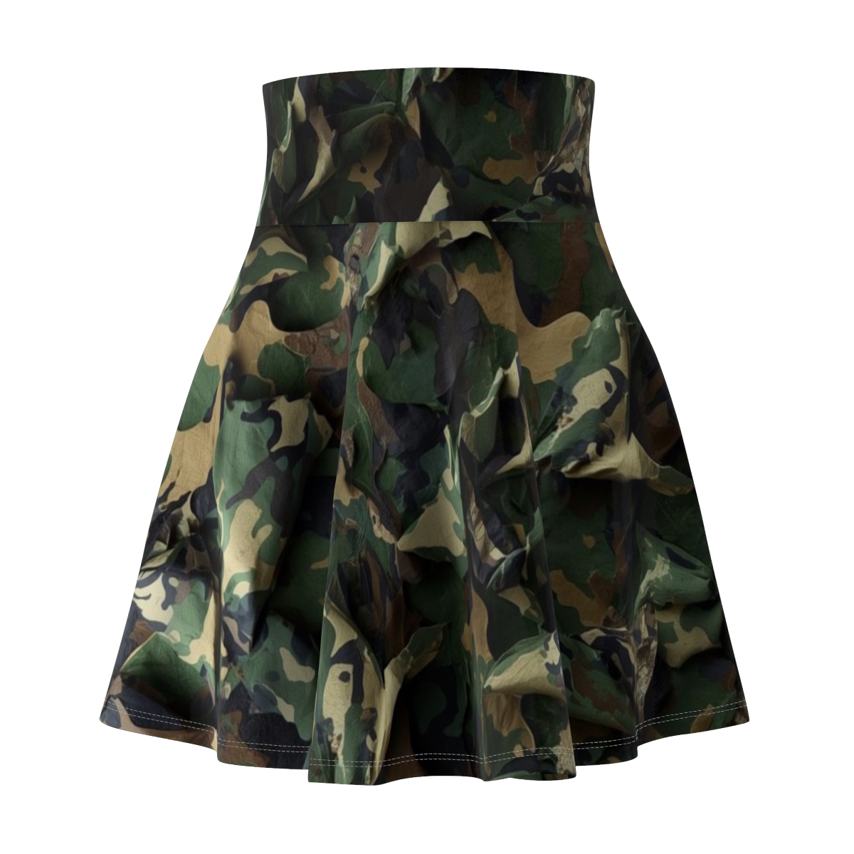 Gorgeous Camouflage Skater Skirt