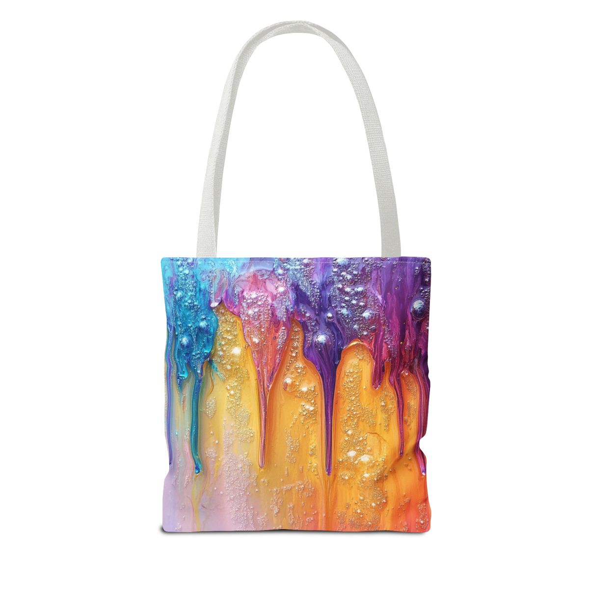 Vibrant Drip Gorgeous Art Tote Bag