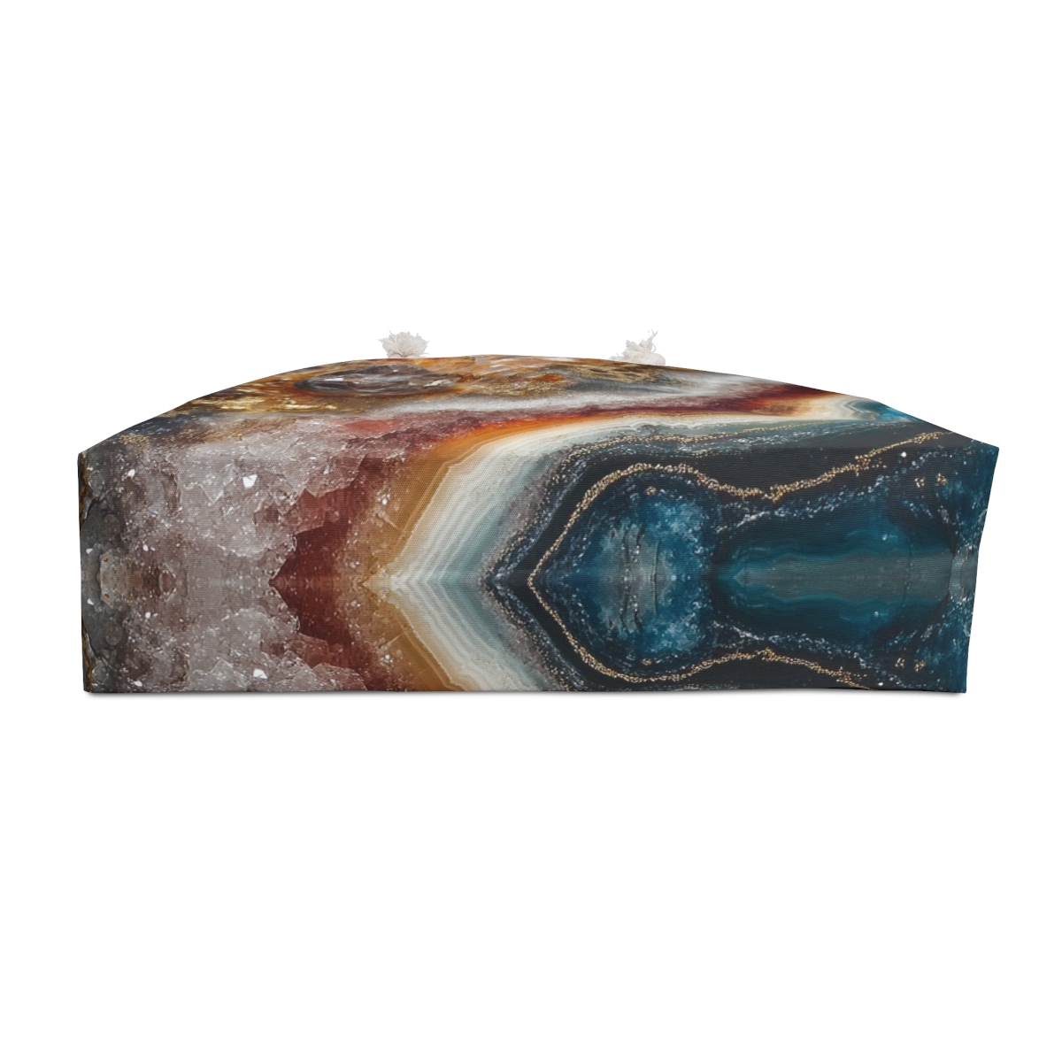 Natural Stone Geode Weekender Bag