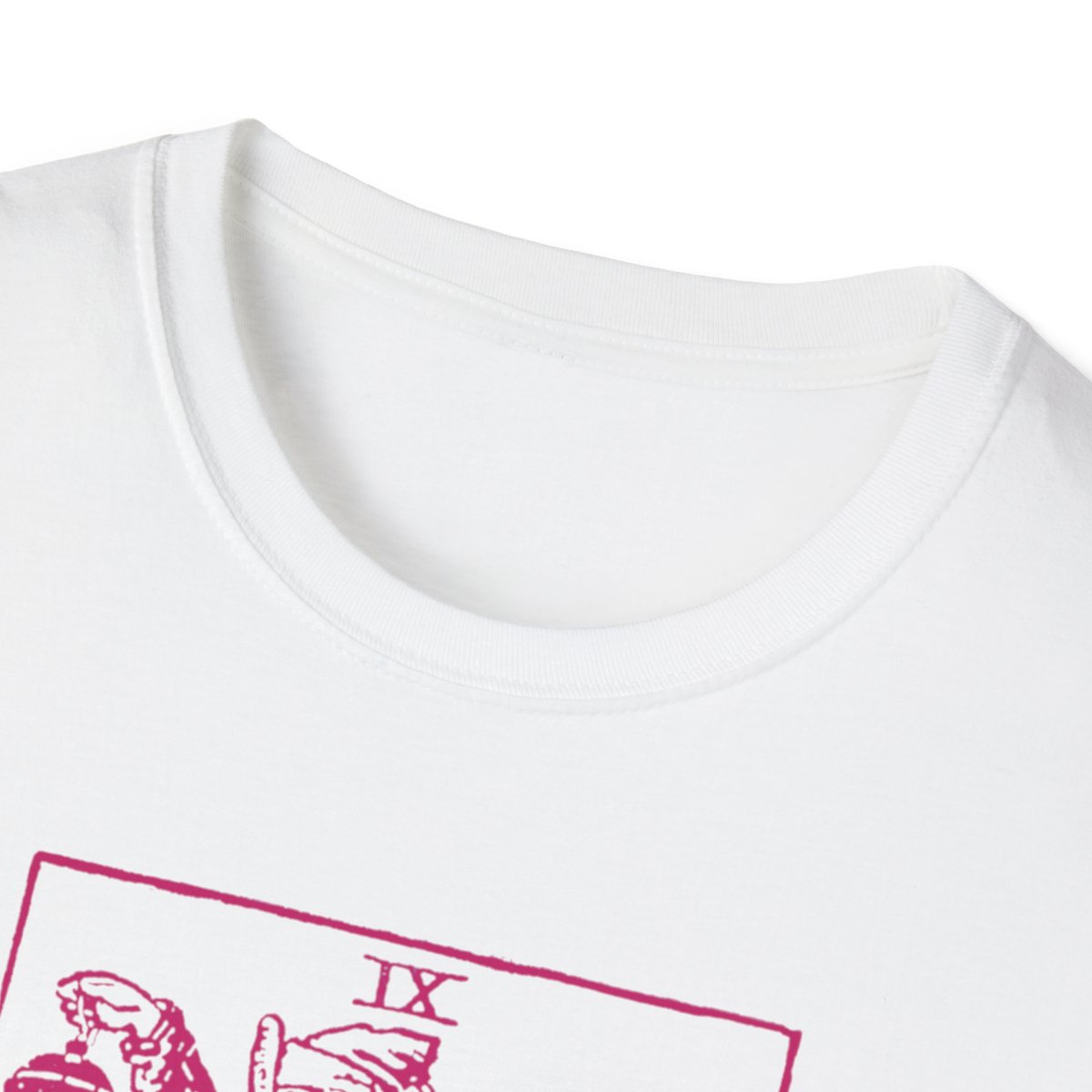 9 - The Hermit Vintage Tarot Card Softstyle T-Shirt