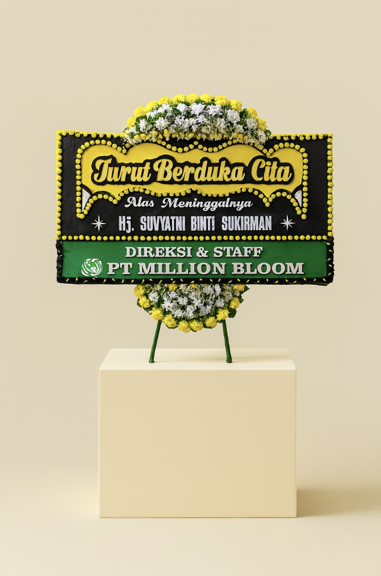 Karangan Bunga Papan Dukacita