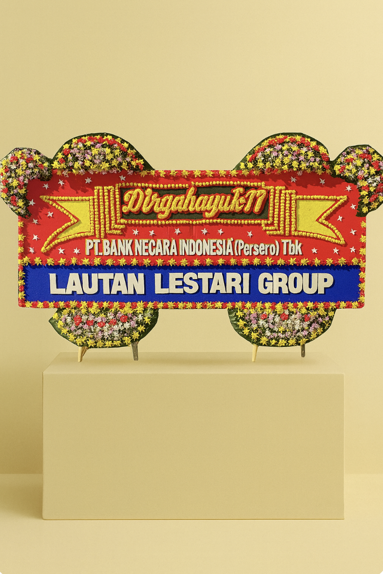 Karangan Bunga Papan Super Premium (Big Size) Wedding/ Congrats/ Duka