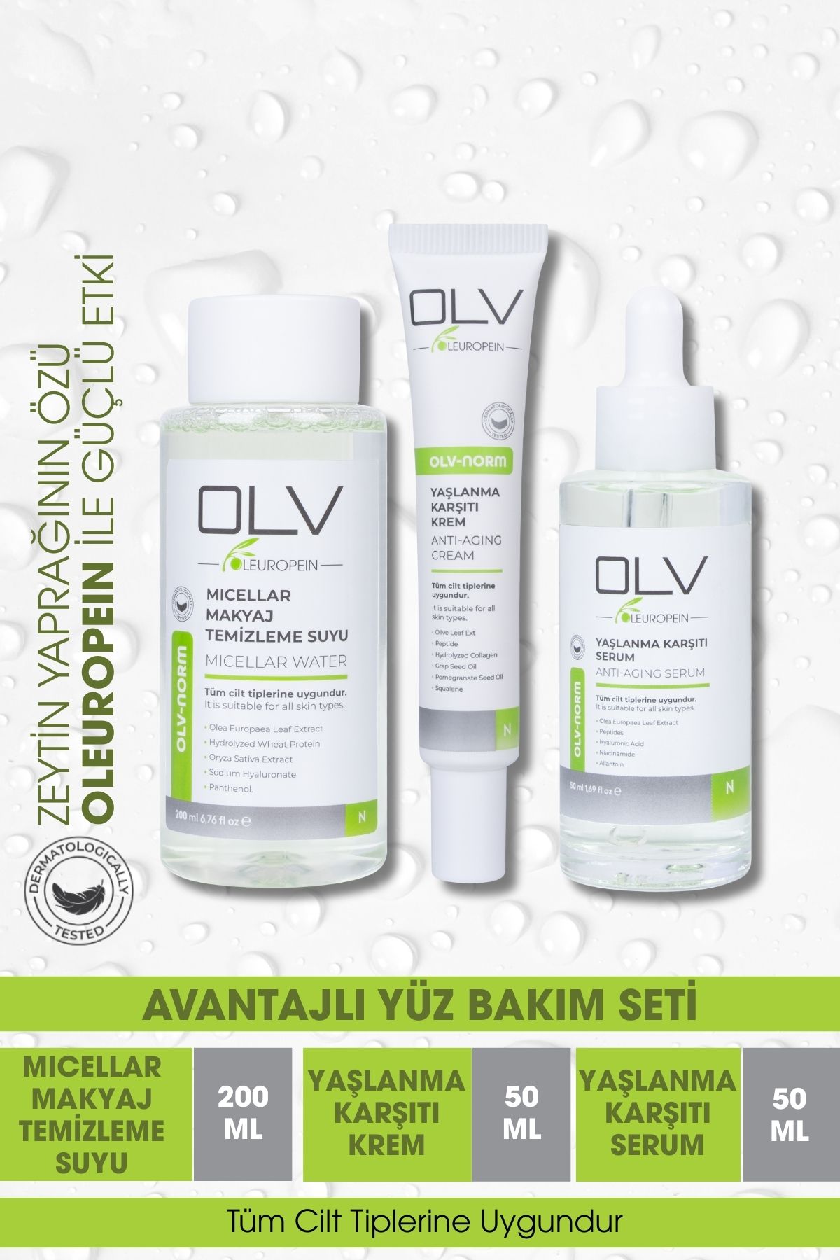 OLV Avantajlı Yüz Bakım Seti