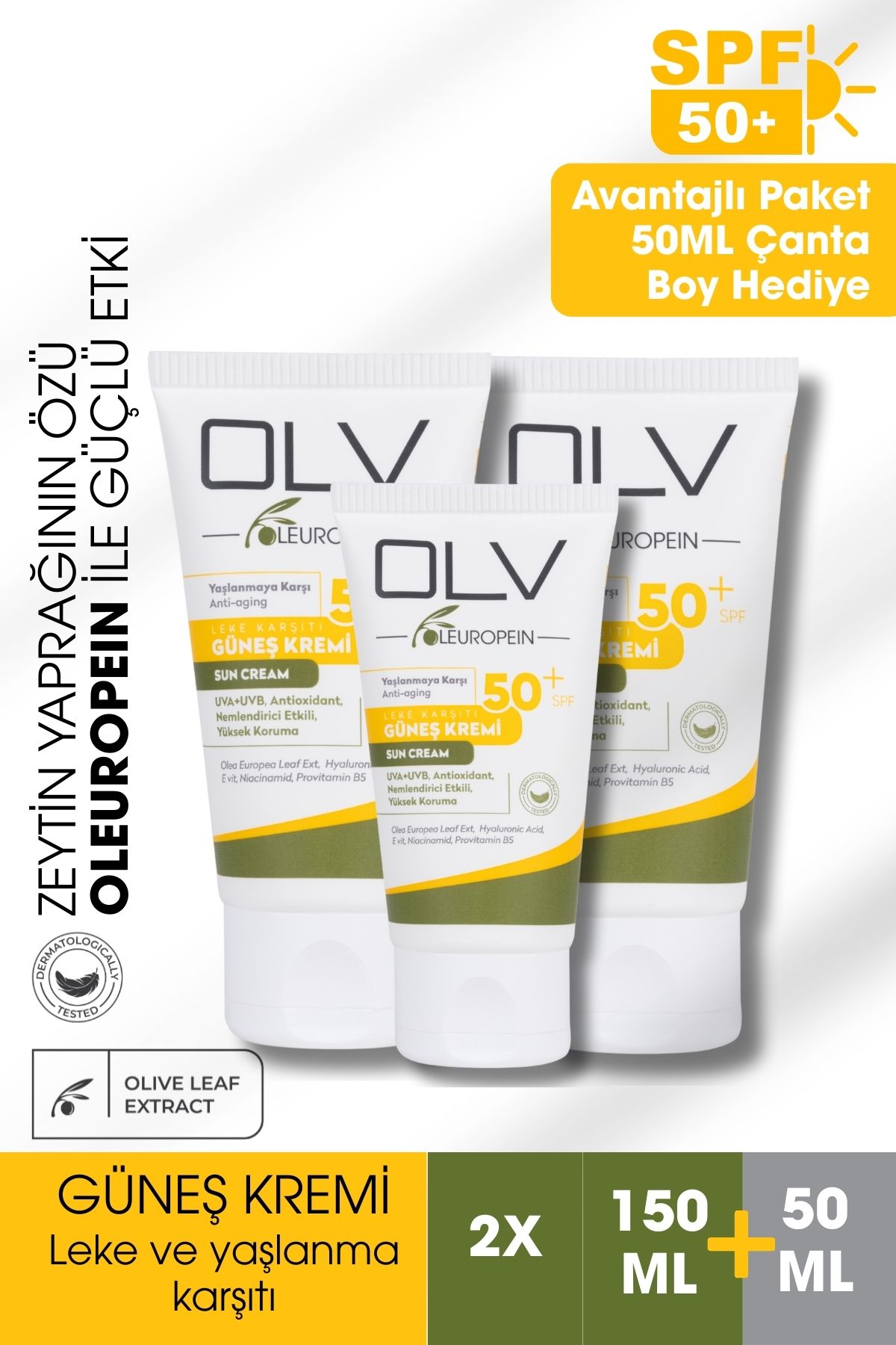 OLV Güneş Kremi SPF 50+