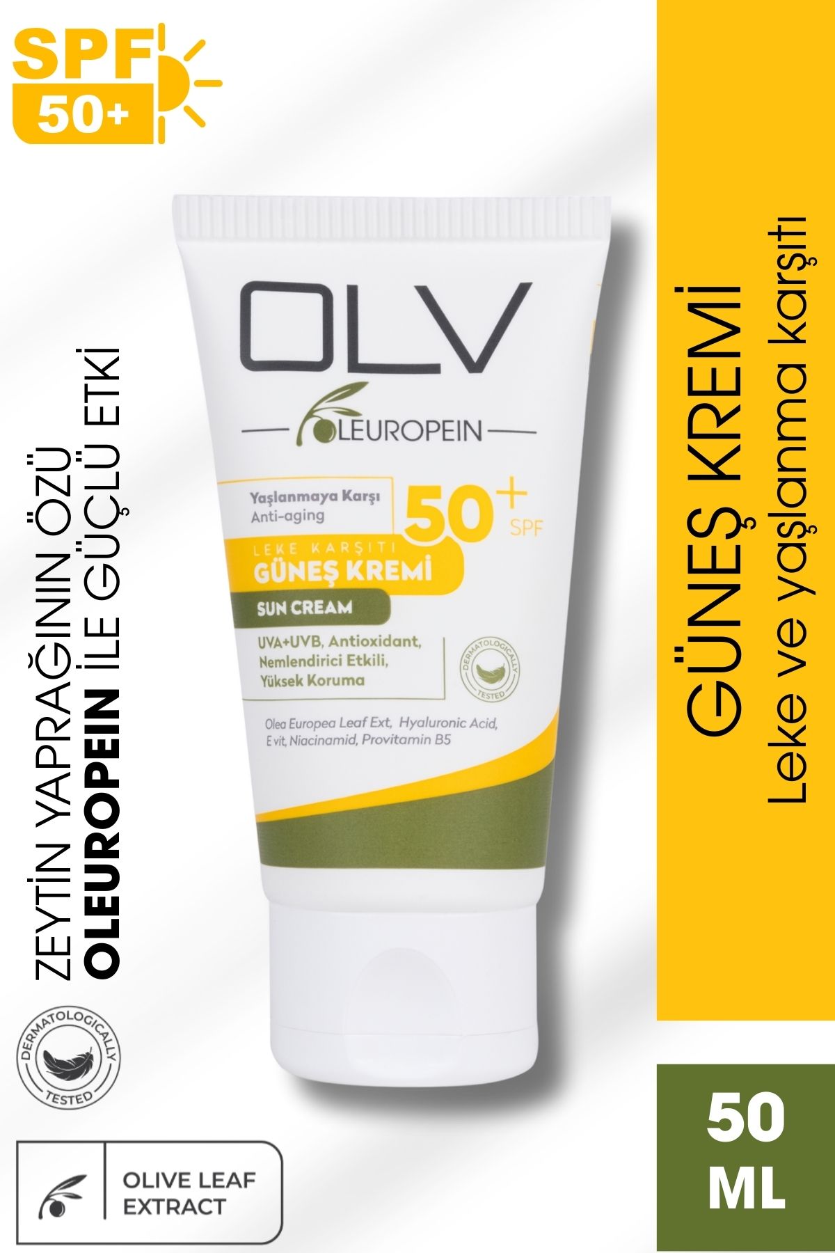 OLV Güneş Kremi SPF 50+