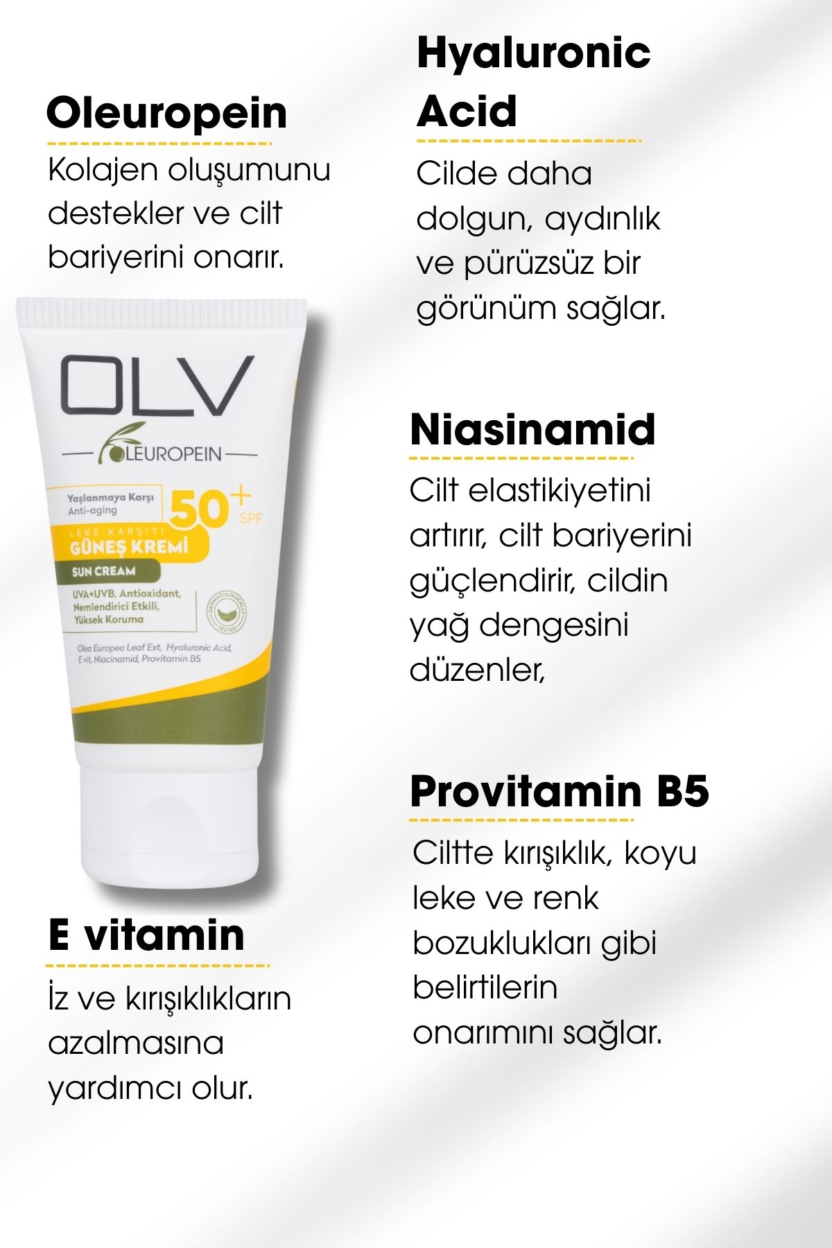 OLV Güneş Kremi SPF 50+