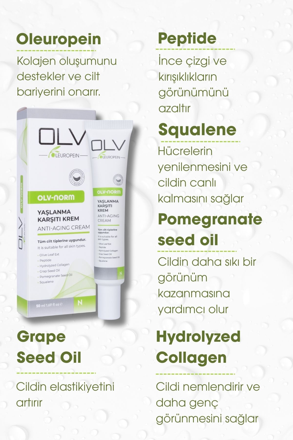 Yaşlanma Karşıtı Krem