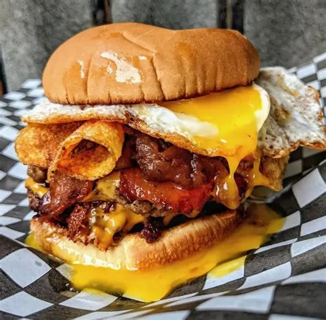 Gourmet Breakfast Burger