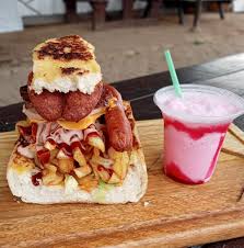 Loaded Kota and Strawberry Milkshake