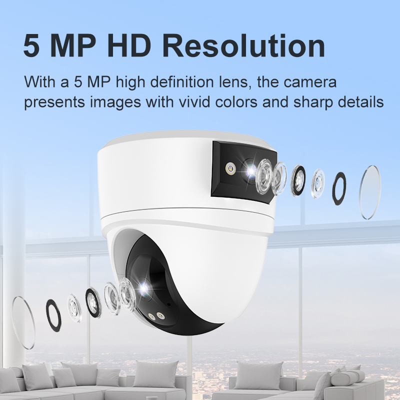 CS2DR Dual Screen IP Dome Camera