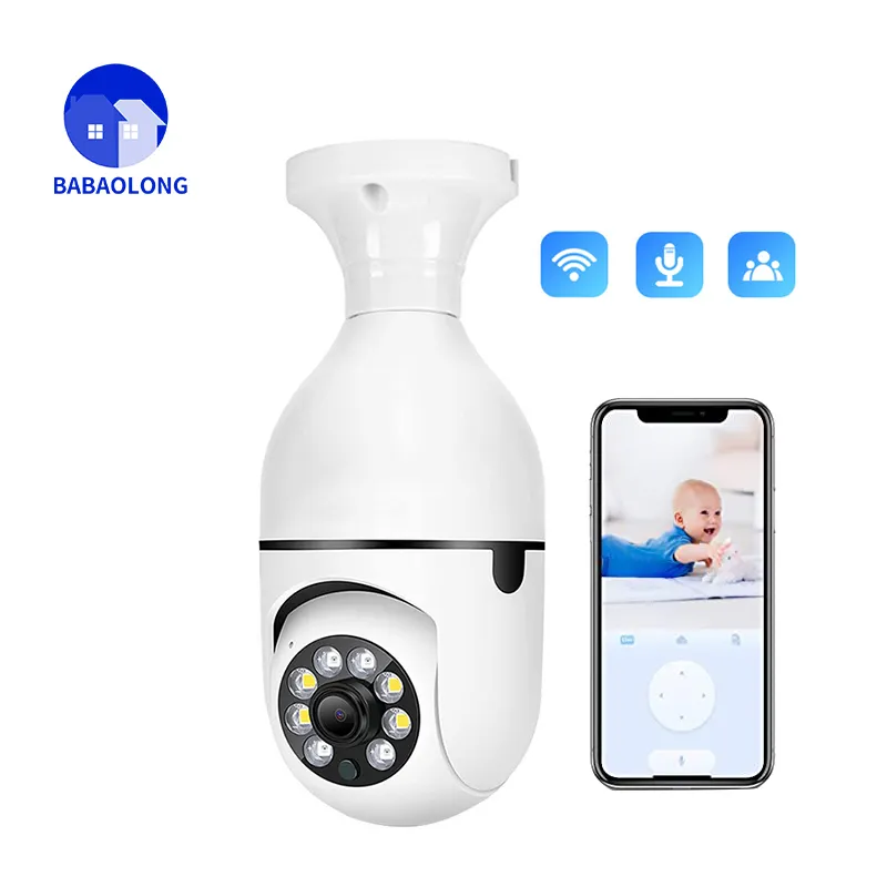 Bulb WiFi Smart Security Camera