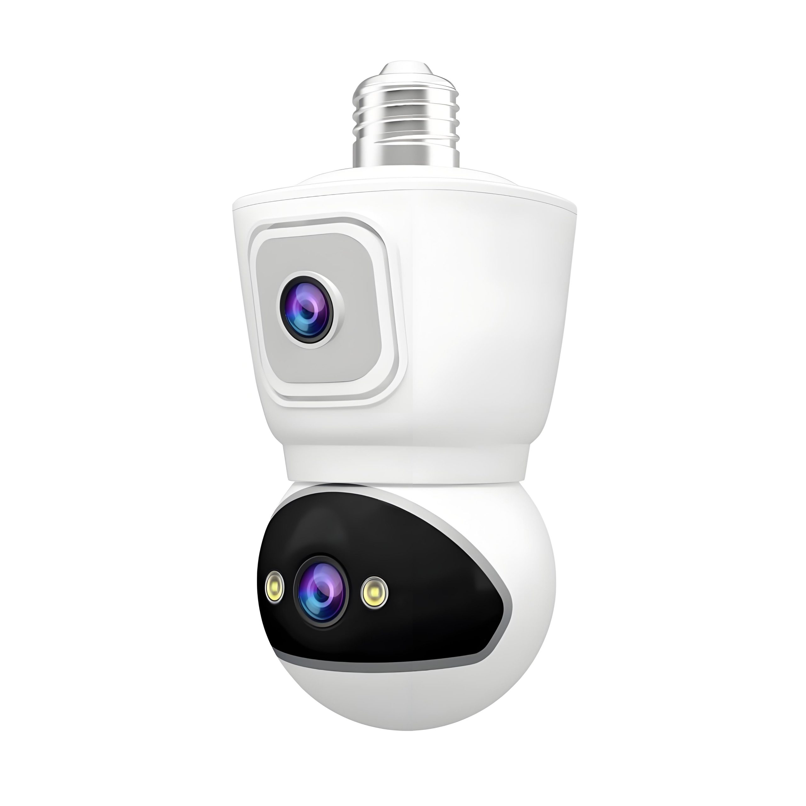 SriHome Smart Dual Lens Light Bulb Security Camera – The Future of Home Protection in One Bulb