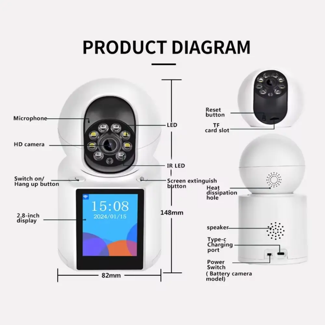 Smart Indoor Security Camera