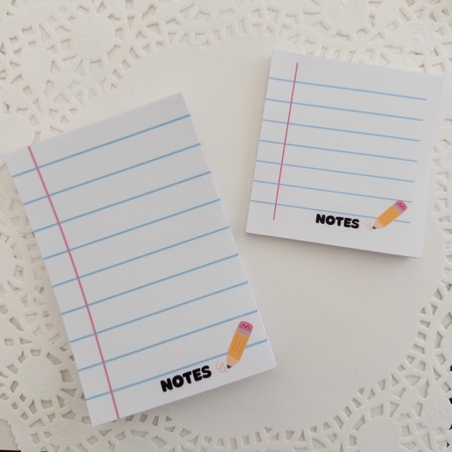Notes Lined Notepad Set