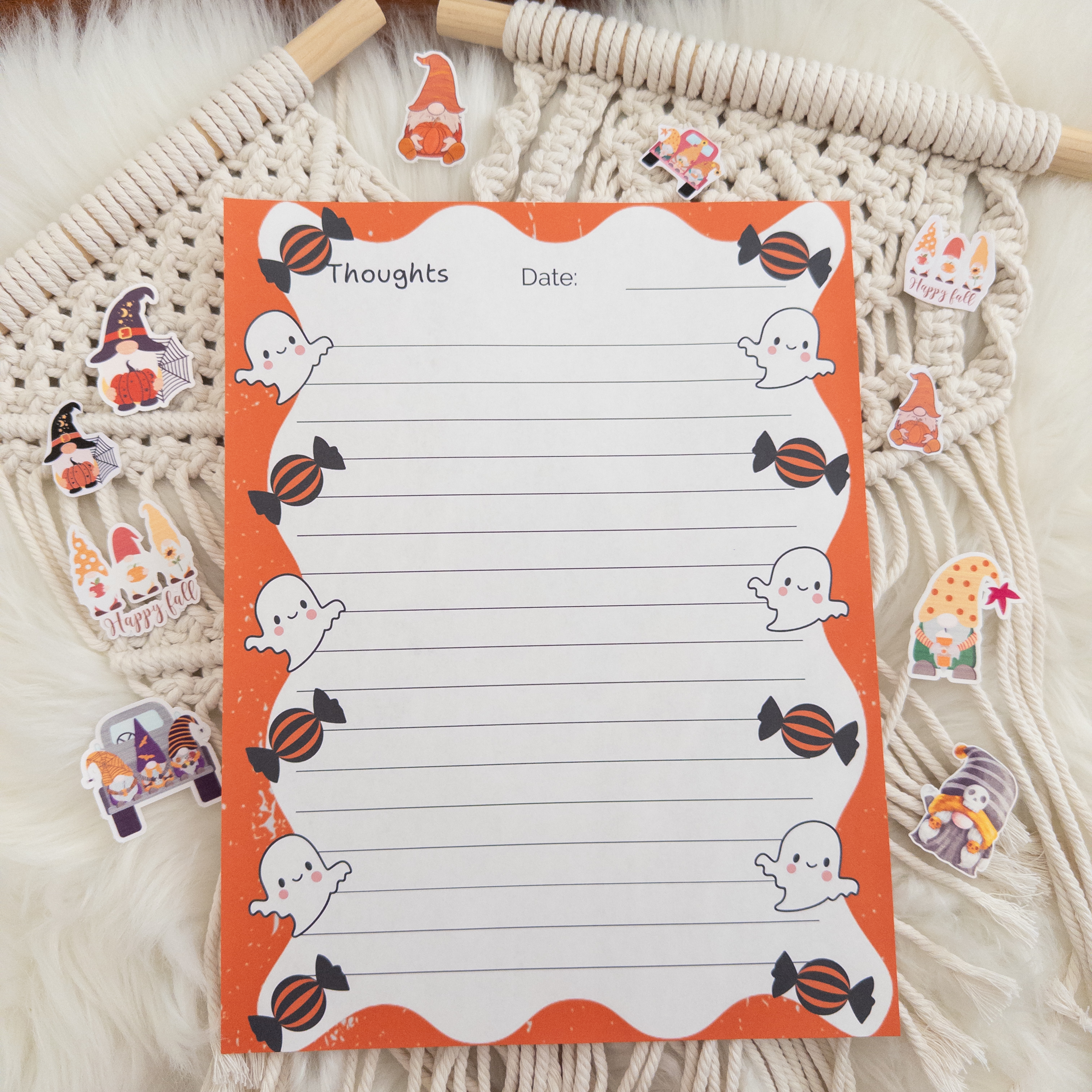 Halloween Ghost PDF Printable