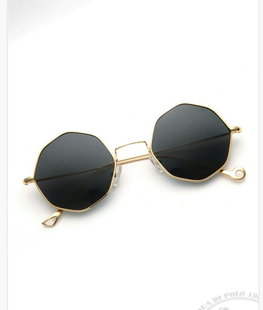 Geometric Black Sunglasses