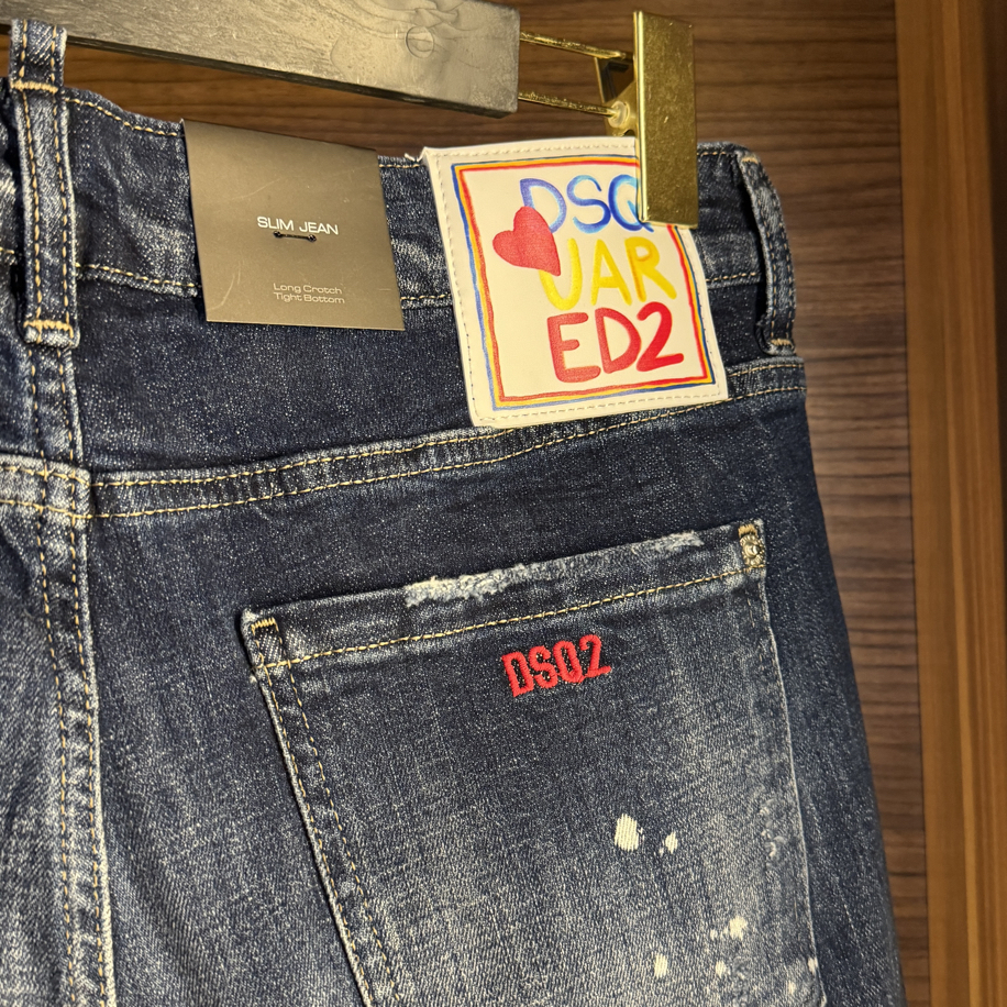 DSQ2 Blue Jean Pantalon