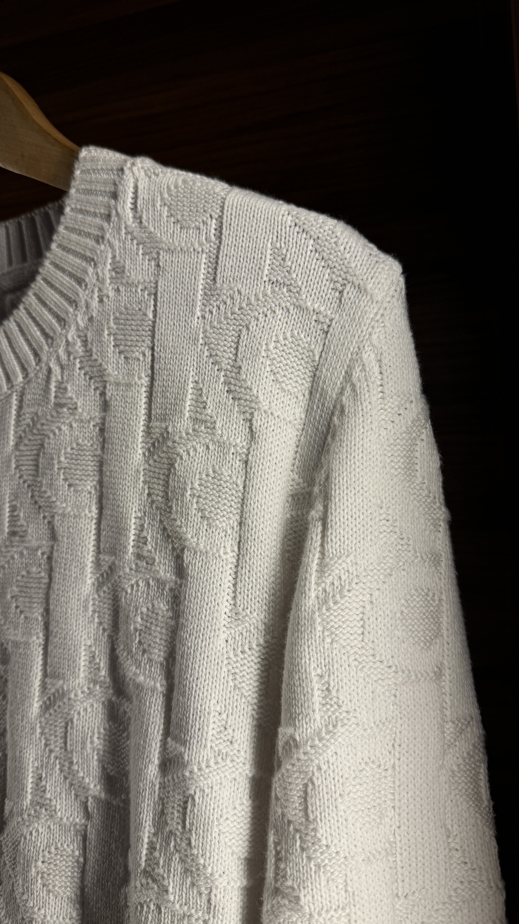 Calvin Klein Beyaz Kazak