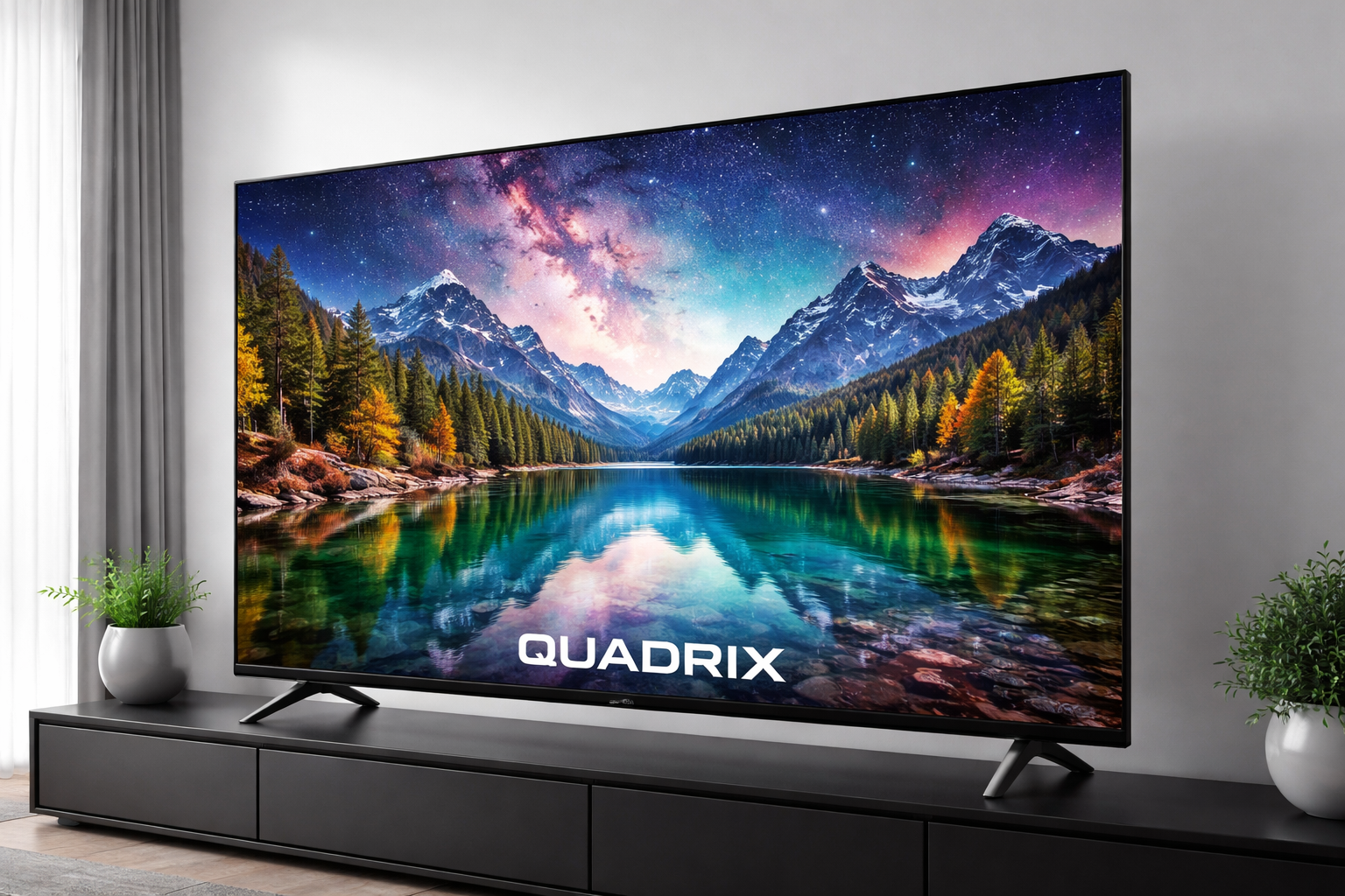 Quadrix 40" Smart LED TV 1 Year Warranty