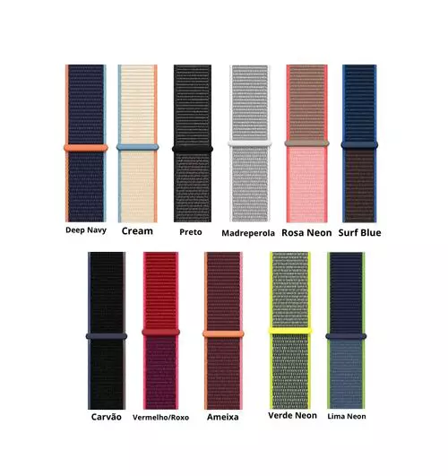 Pulseiras de Nylon para Relógio Inteligente