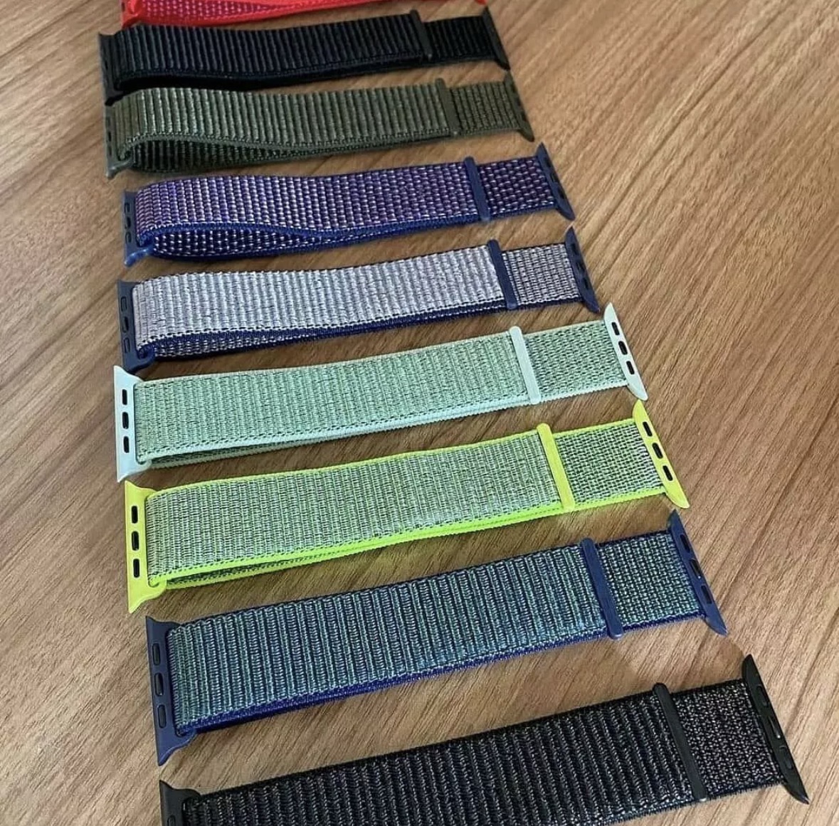 Pulseira Nylon Velcro 42|44|45|47|49mm