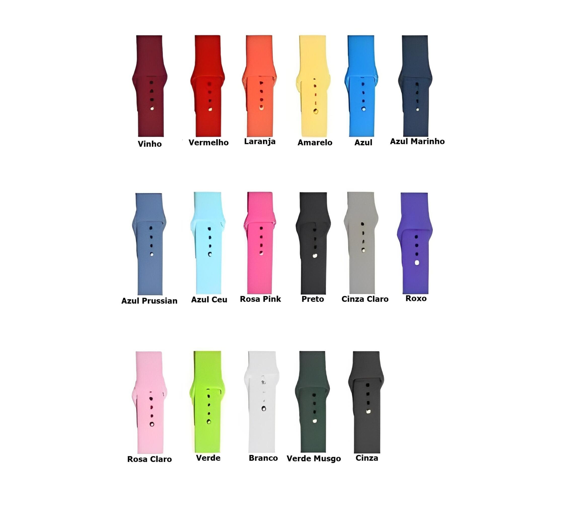 Pulseiras de Silicone para Relógio